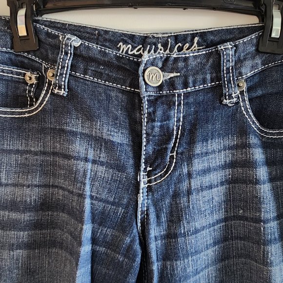 Maurice's~ Curvy Fit Bootcut Western Jeans - Size 5/6 Short - Picture 4 of 5